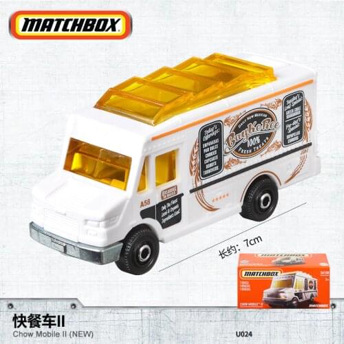 2021 Matchbox Cars CHOW MOBILE 1/64 Metal Diecast Collection Alloy Model Car Toys