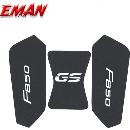 For BWM F850GS F850 GS Motorcycle Fuel Tank Traction Pad Leather Side Air Knee Pads Non-Slip Stickers 3m