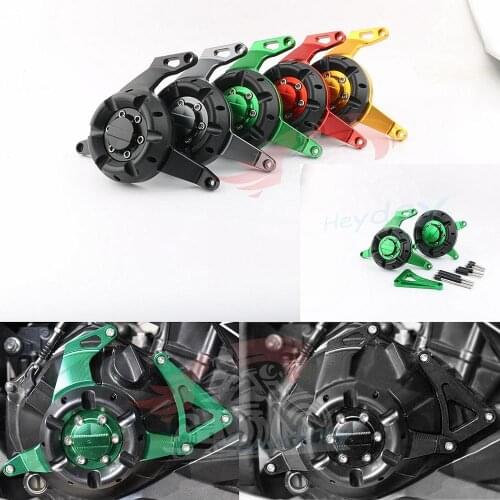 Motorcycle Engine Cover Engine Shield Engine Protective Shell For Kawasaki NINJA 300 Z300 Z250 2013 2014 2015 2016 2017 2018