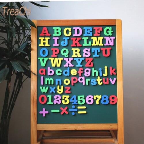 EVA Magnetic Alphanumeric Refrigerator Paste Blackboard Letters and Numbers Magnetic Sticker Kids Early Education Home Decor