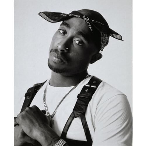 27 X 40 Cm Poster, tupac Poster Top Decor Silk Fabric Cloth Poster 2pac Room Wall Posters As Gift #k,we9