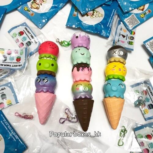 Punimaru octopus ice cream and cone random squishy Slow Rising Gift Toy