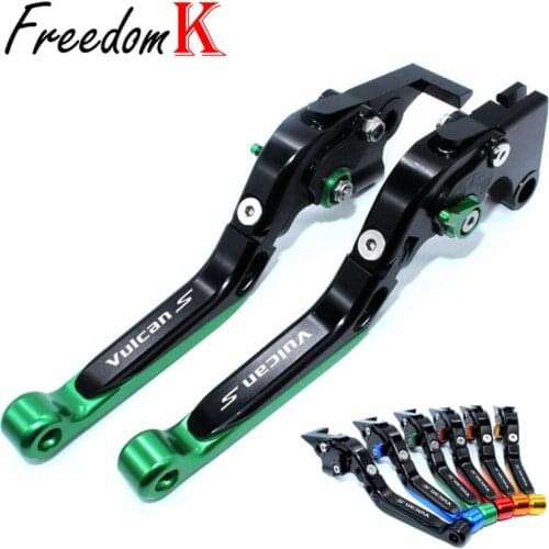 For KAWASAKI VULCAN S 650 VN VN650 EN650 2015 2016 2017 Motorcycle Folding Extendable CNC Moto Adjustable Clutch Brake Levers