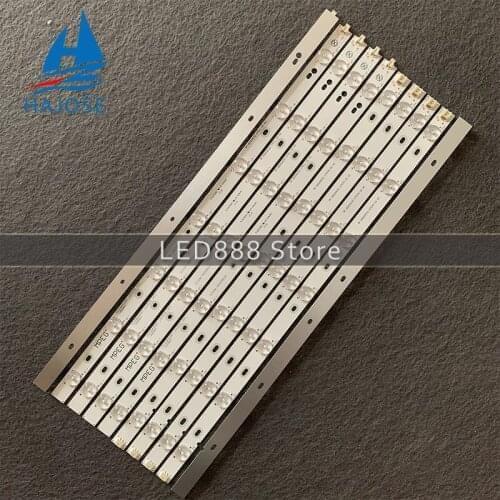 LED Backlight For TCL D50A710 L50F2850A RF-BS500E32-0701L RF-BS500E32-0701R-02 A0 RF-BS500E32-0701R-06 A0 1set=10PCS