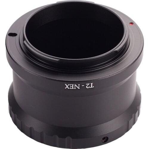T2-NEX Telephoto Mirror Lens Adapter Ring for Sony NEX E-Mount cameras to attach T2/T mount lens