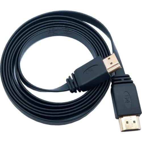 HDMI Cable video cables gold plated 1.4 1080P 3D Cable for HDTV splitter switcher 1.5m