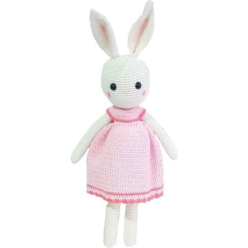 Knitting Amigurumi Toy Baby Pink