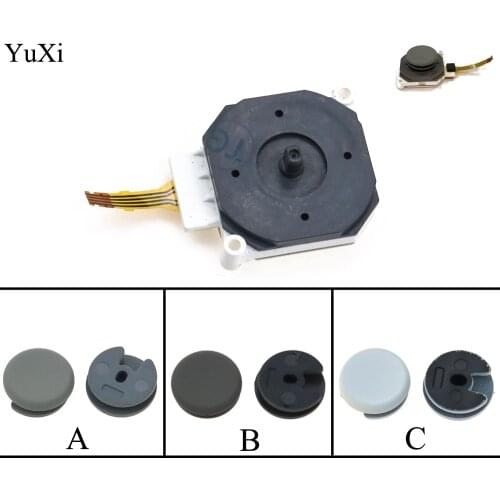 YuXi Analog Joystick Rocker Cap Thumb Stick Grip Cover Controller Circle Pad Button Replacement Repair Part for 3DS XL 3DS XL
