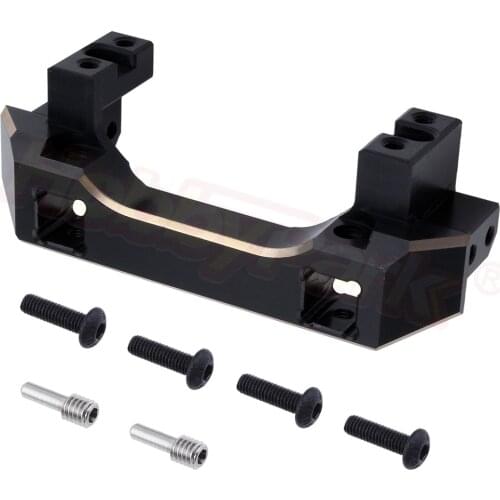 1PCS 90g/pc Heavy Duty Brass Front Bumper Servo Mount for Traxxas TRX-4 TRX4 1/10 RC Crawler Car Scale & Trail Truck Parts