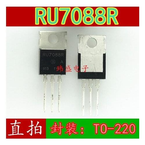 10pcs RU7088R RU7088 TO220 70V 80A