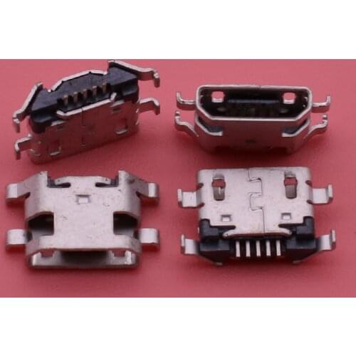 100pcs/lot Micro USB Charging dock Port Connector Socket Replacement Part For Motorola Moto E6 Plus