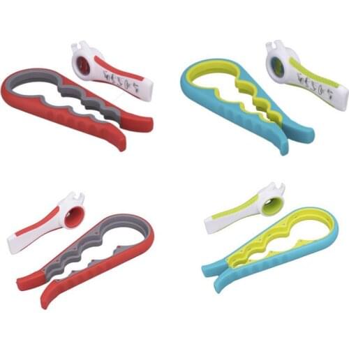 2pcs/lot Can Opener Manual Non-slip Twist Cap Bottle Opener Lid Screw Jam Bottle Opener