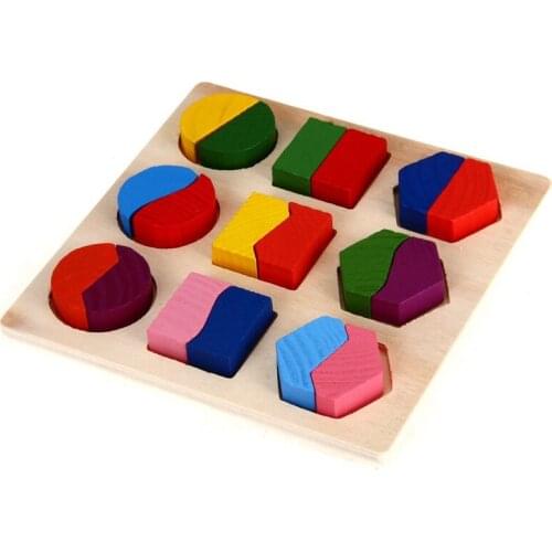 Wooden Puzzle Games Educational Toy for Baby Child