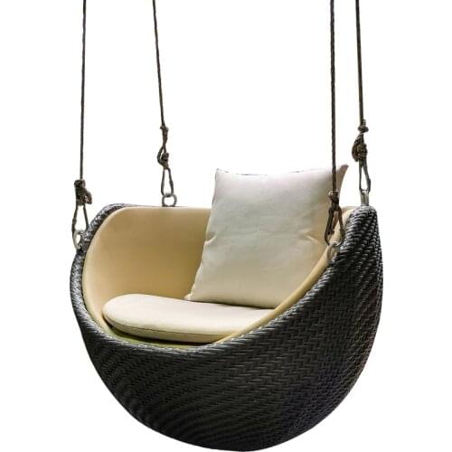 TT Glider Home Designer Single Cradle Chair Indoor Swing Rocking Chair Balcony Lazy Birds Nest