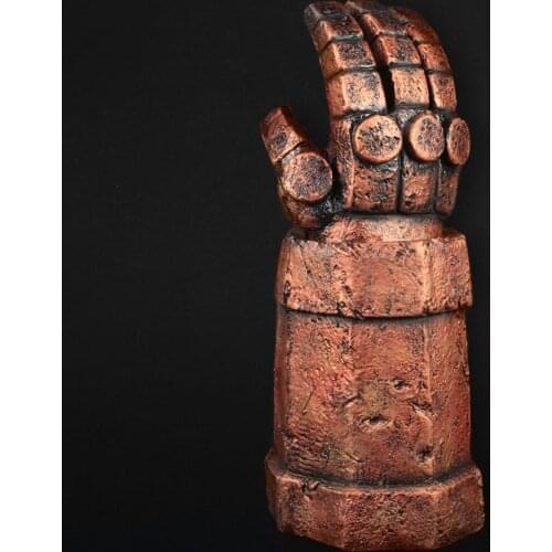 Hellboy Right Hand of Doom Cosplay Hellboy Blood Rise Of the Queen Costume Accessory Hellboy Arm Gloves Halloween Party Prop DRP
