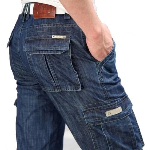 IGLDSI Men's Cargo Jeans