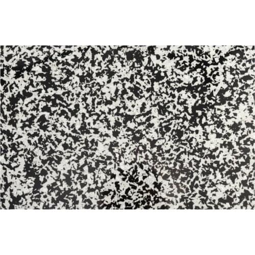 Musiclily 435x290mm Pickguard Blanks Material for Electric Guitar Bass Scratch Plate Sheet Custom, 4Ply Agate Black