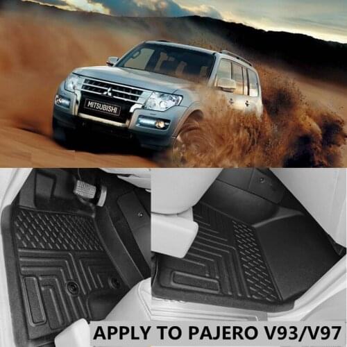 Use for Mitsubishi Pajero V93 V97 custom car AllWeather TPO car Floor Mat Fit For Pajero V93 V97 custom waterproof car floor mat