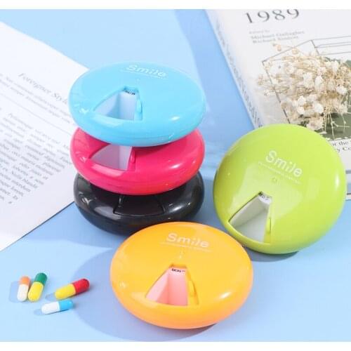 5Colors 7 Days Weekly Tablet Pill Medicine Box Holder Storage Organizer Container Case Box Splitters