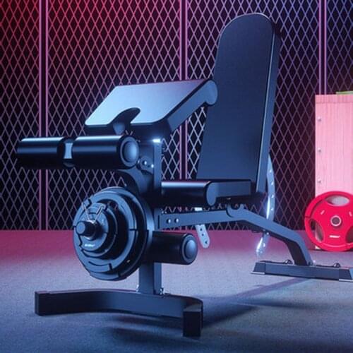 Professional dumbbell bench multifunctional bird fitness chair light commercial exercise equipment sit-up abdominal muscle board