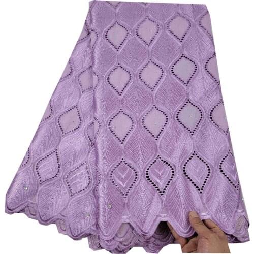 SJ Lace Embroidery African Lace Fabric 2021 High Quality 100% Cotton Dry Lace Swiss Voile Lace In Switzerland For Wedding h3-15