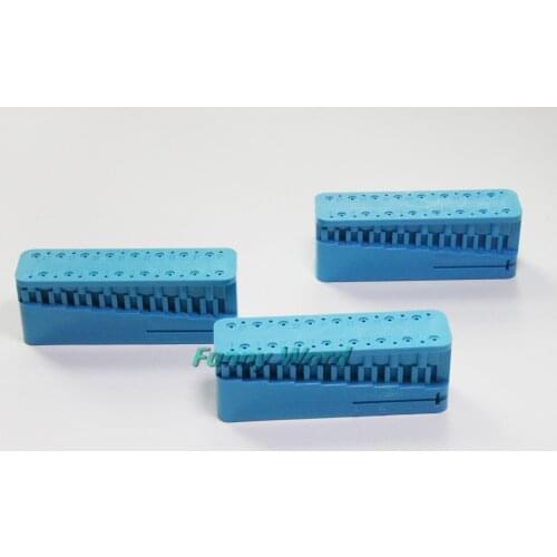 Dental Lab Autoclavable Endo Measurement Block Blocks 3Pcs 87*23*32mm