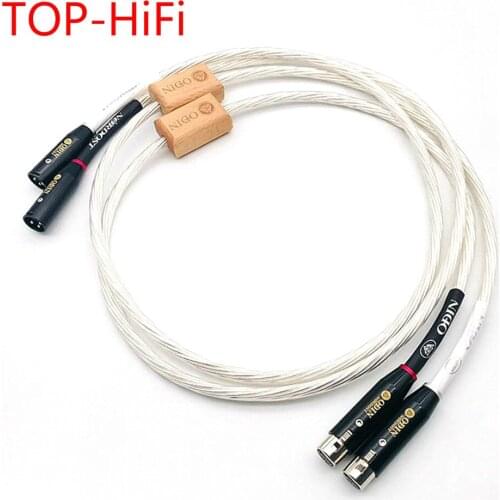 TOP-HiFi Pair Odin Audio XLR Balanced Interconnect Cable Hi-End 3pin XLR Male to Female Audio Balanced Cable