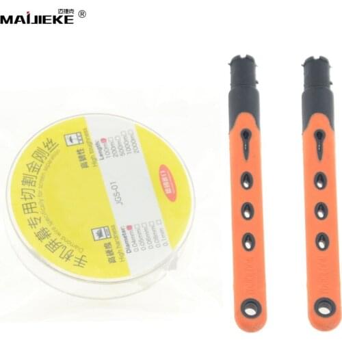 MAIJIEKE LCD Cell Phone Display Outer Glass Removal Refurbish Wire Cutting Tool Separator