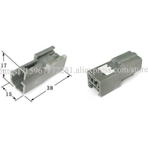 100SET automobile connector 2 Pin auto male connector DJ7026B-2.2-11 car female connector Plugs terminal sockets seal