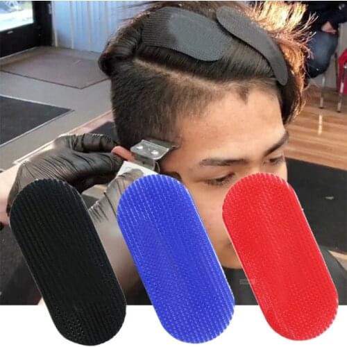 2pcs barber hair carving sticker magic oil hair fixed bangs tape salon hairstyle Engraved tools