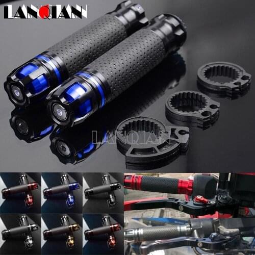 7/8 Motorcycle Aluminum Handle Grip Handle Bar Grips For Yamaha XJR1300 FJR 1300 FZ1 FAZER R6S CANADA USA VERSION YZF R1 R6 600R