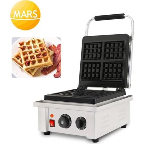 1500W Commercial Waffles Maker Iron Sandwich Maker Machine Electric Bubble Egg Cake Oven Breakfast Waffle Machine 220V/110V