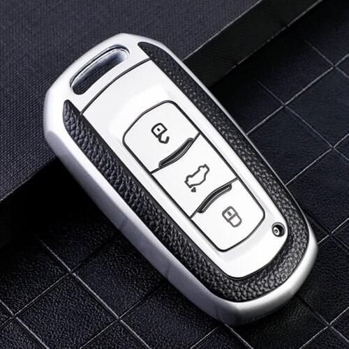 TPU Car Remote Key Case Cover For Geely Atlas Boyue NL3 EX7 Emgrand X7 EmgrarandX7 SUV GT GC9 Protected Shell Fob Accessories