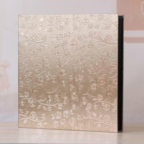 Photo Album 600 Pockets 6 inch Holds Premium -Frame Cover Family Wedding Anniversary Baby Vacation Bound Multi-Directional