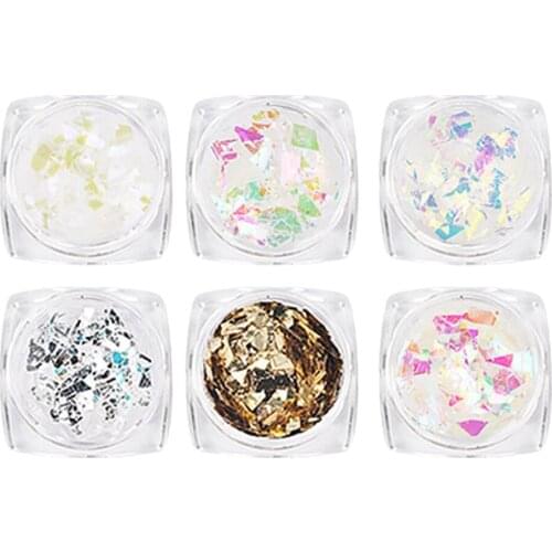 Candy Paper Flakes Nail Sequins Bling Glitter Set, Pack of 18 Boxes