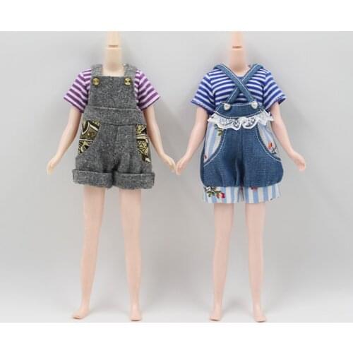 ICY DBS Blyth doll Strap jumpsuit shorts bjd