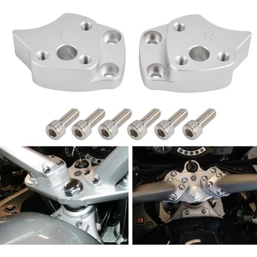 Motorcycle Handlebar Riser Spacer Kit For Yamaha FJR1300 FJR 1300 2001 2002 2003 2004 2005 Handle Bar Riser Mount Clamp
