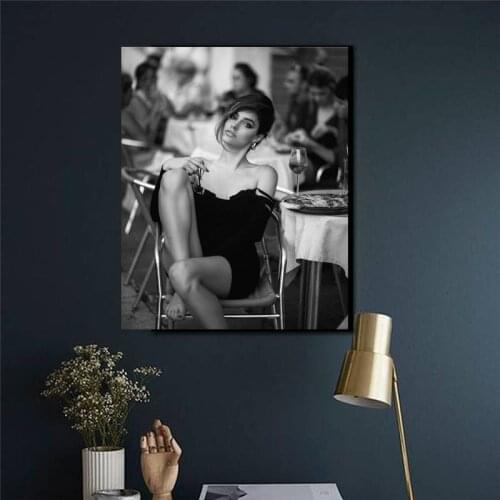 Canvas Wall Art Printed Pictures Poster Paints Spanish Home Famous Actors Decoration Modular Penelope Cruz Living Room No Frame