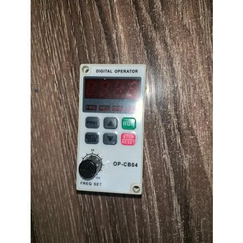 New inverter HLP-C+ series operation panel OP-CB04