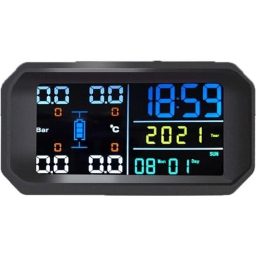Commonly Used Tyre Pressure Gauge Tire Pressure Monitoring Systems TPMS Vehicle Tire Pressure Alarm System T21E