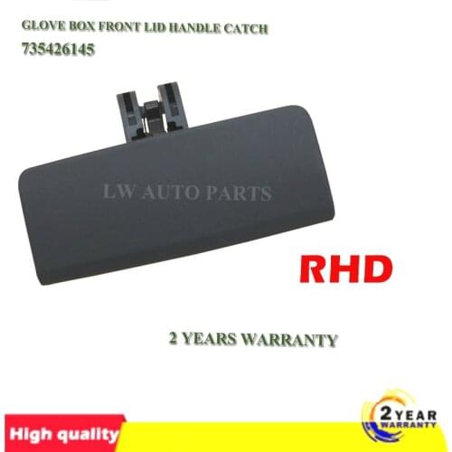 For Fiat Grande Punto Black Glove Box Front Lid Handle Catch New 735426145