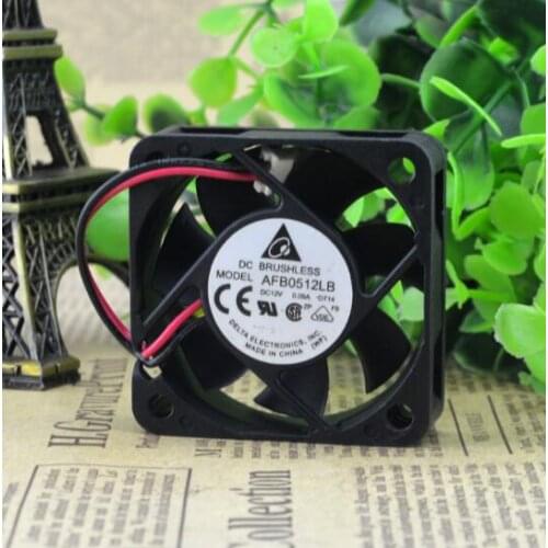 Delta AFB0512LB-D714 50*50*15 12V 0.09A 5CM 2 line ultra quiet fan