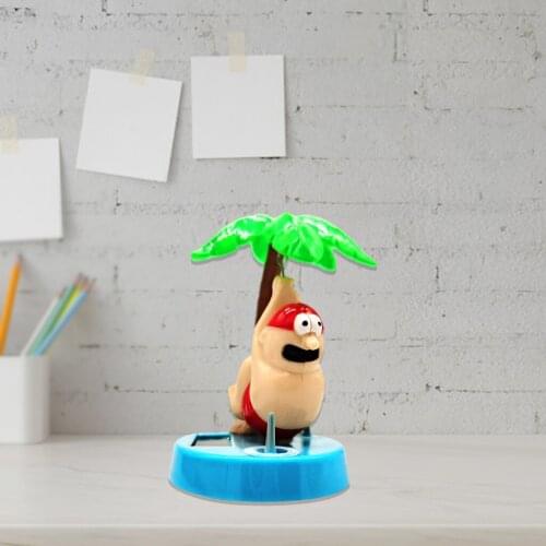 Solar Powered Dancing Dolls Swinging Shark Window Car Decor