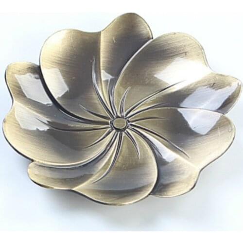 Heat Resistant Alloy Copper Tea Trays Drink Tea Decoration Coaster Kitchen Gadgets Table Kung Fu Tea Set Accessories