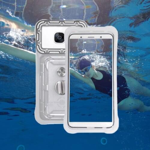 Waterproof Phone Case for Xiaomi Mi 8 9 Huawei P20 Pro Mate 20 Pro Samsung S6 S7 S8 Plus Underwater Phone Cover