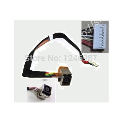 WZSM Wholesale Free Shipping New DC Power Jack Socket Jack with cable For HP Probook 4520 4525S 4520s