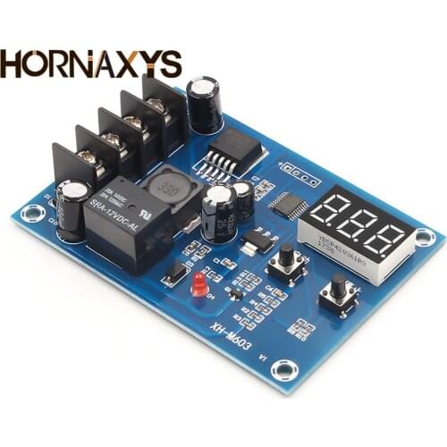 XH-M603 Lithium Battery Charging Control Module Digital LED Display Storage Lithium Battery Charger Switch Protection Board