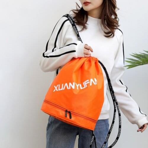 Waterproof Drawstring Backpack String Bag Summer Outdoor Travel Swimming Storage Pouch Lightweight Hiking Sackpack Daypack