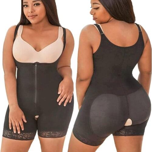 Full Body Shaper Bodysuit Shapewear for Women Tummy Control Butt Lifter Push Up Underbust Slimming Underwear Girdles Corset Belt