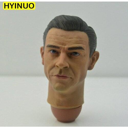 1/6 Scale 007 The Film Military Intelligence Special Agent James Bondd Older Version Head Sculpt Headplay for 12" Action Figur